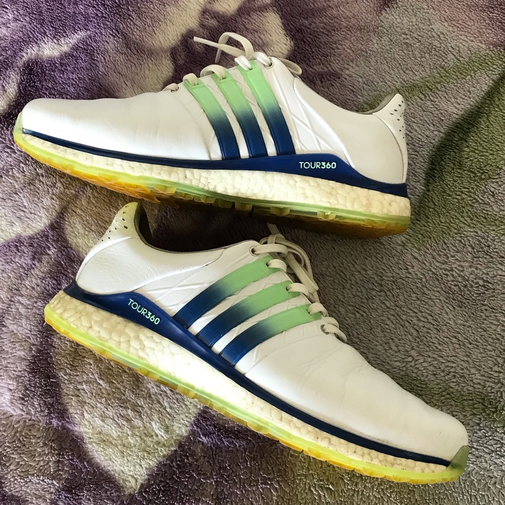 Adidas Men’s Tour360 XT Spikeless 2.0 Golf Shoes - Picture 6 of 16